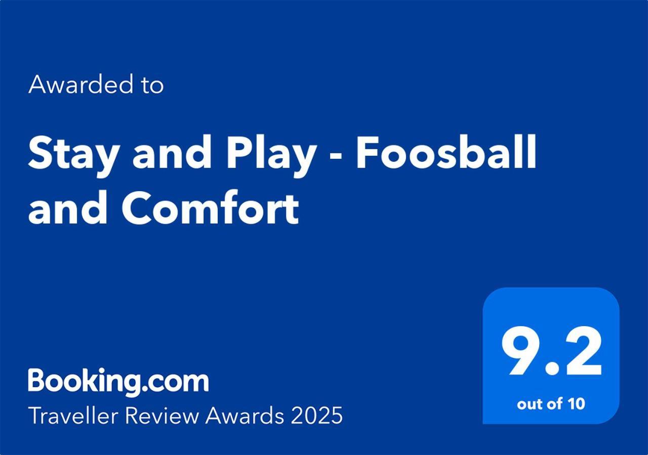 Stay And Play - Foosball And Comfort Sófia Exterior foto